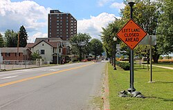 Pennsylvania Route 61 and 147 in Sunbury